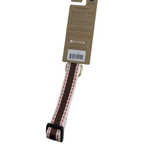 ED Ellen DeGeneres Love Dog Collar Medium Brown - Picture 4 of 4